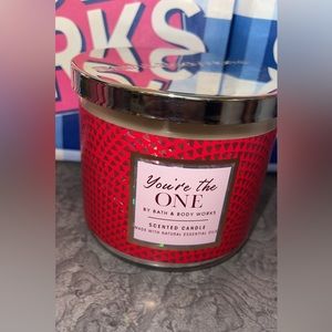 You’re the one 3wick candle from bath and body works